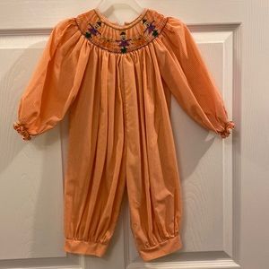 18month Smocked Fall Romper